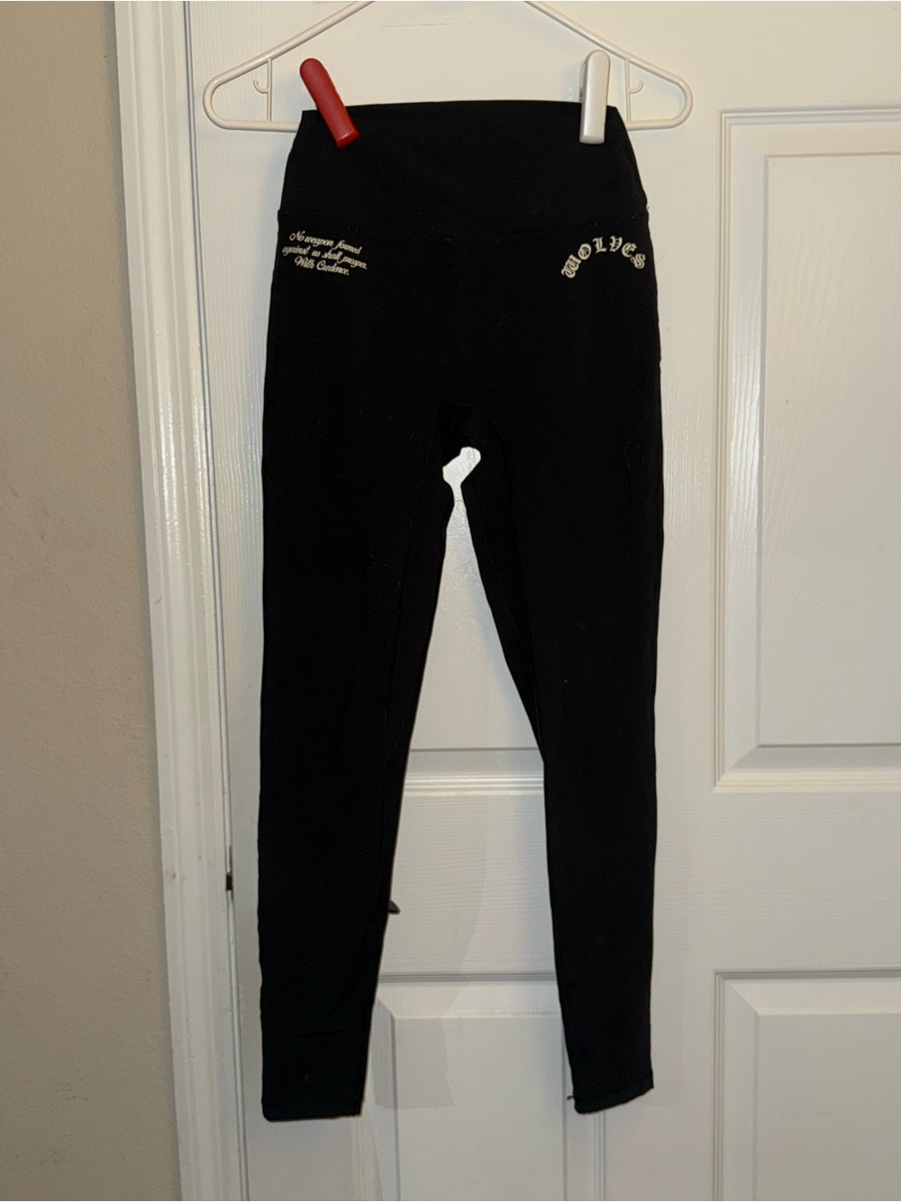 Darc Sport Black High-Waist Leggings with Logo